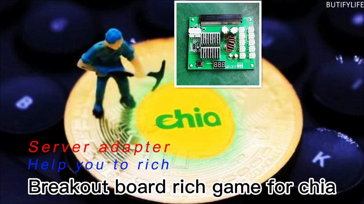 Breakout Board Rich Game for Chia China Supplier-BUTIFYLIFE-Server Adapter, Apple Pencial